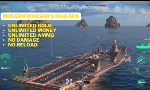 modern warships mod apk features