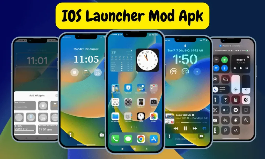 Launcher IOS 16 Mod Apk