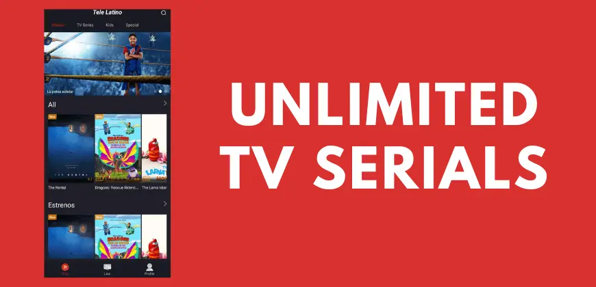 unlimited tv serials