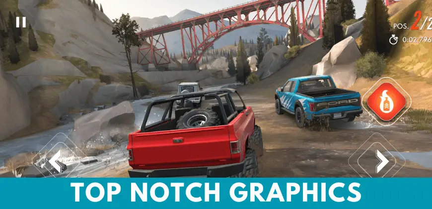 showing top notch graphics