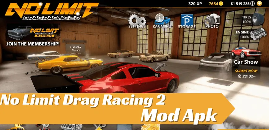 No Limit Drag Racing 2 Mod APK